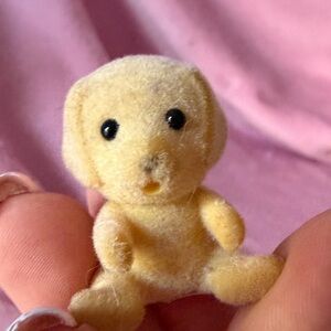 Vintage 1985 Epoch golden retriever yellow lab baby